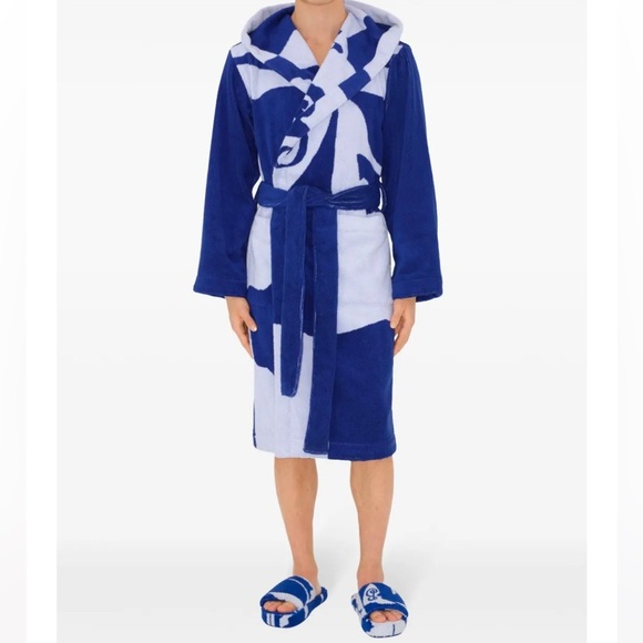 NIB Burberry Prorsum Snug cotton towelling Terry slippers slides 38 - Picture 5 of 11